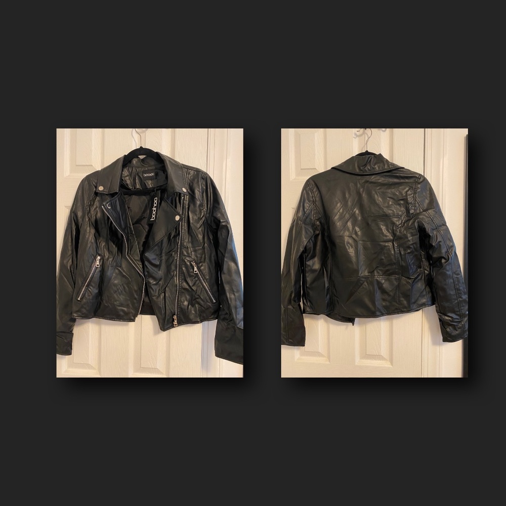 Faux Leather Jacket